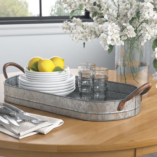 Galvanizeddecorativetrays Wayfair